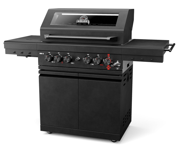 KOLER Grill ogrodowy S2 czarny - 1532906 - zdjęcie
